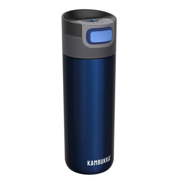 KAMBUKKA ETNA, Stainless Steel Double Wall Thermo drinking bottle, BPA-free Midnight