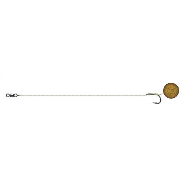 CORMORAN PRO CARP, Classic Boilie Rig, 18cm, Carp hook T4 HakGr: 6