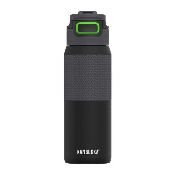 KAMBUKKA ELTON Insulated, Stainless Steel Double Wall Drinking bottle, BPA-free Nightfall