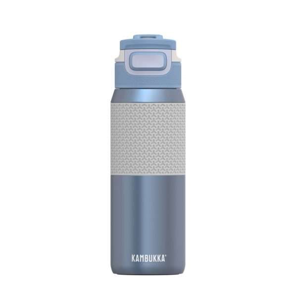 KAMBUKKA ELTON Insulated, Stainless Steel Double Wall Drinking bottle, BPA-free Sky blue