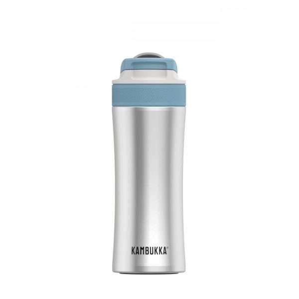 KAMBUKKA LAGOON Insulated, Insulated Water Bottle With Spout Lid, BPA-Free 400ml (14oz) / Stainless Steel