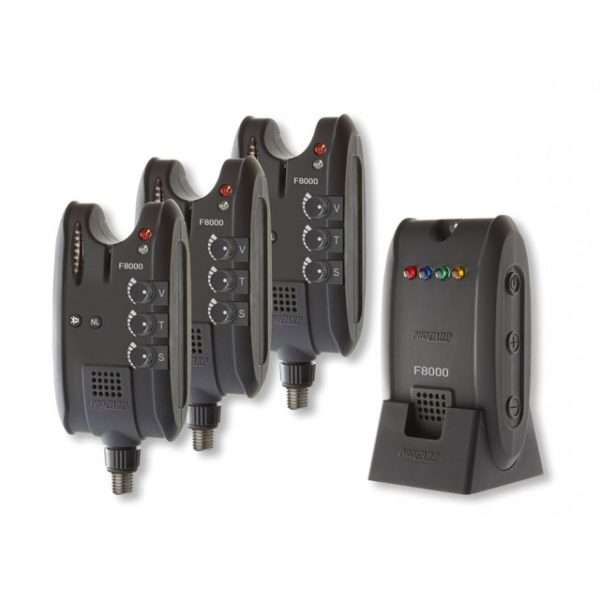 CORMORAN PRO CARP F-8000 Radio Bite Indicator, Complete set, 11-80799