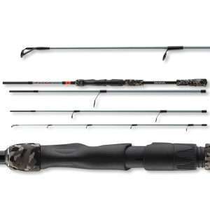 DAIWA Fuego Camo Travel Spin, 4 parts, Travel Spinning Fishing Rod 2.7m / 20g – 60g