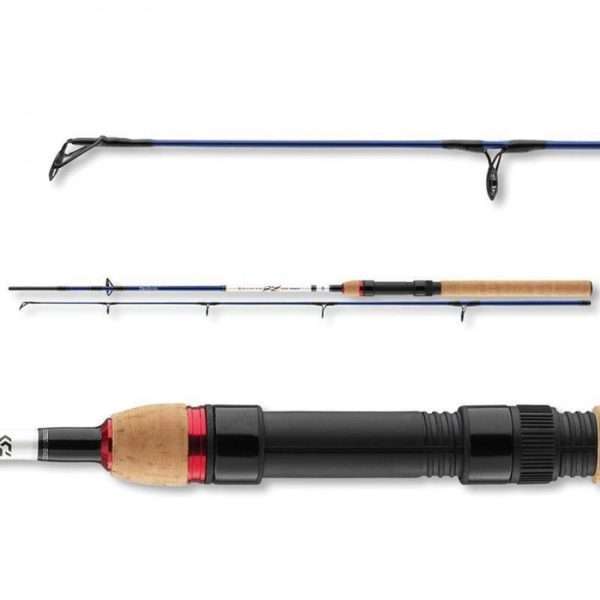 DAIWA NINJA X KIDS, 10-30g, 2 parts, spinning rod 1.5m / blau