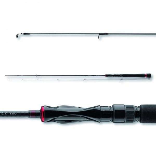 DAIWA BALLISTIC X UL SPIN, 2 parts, spinning rod , EVA handle 1.75m / 3g - 10g