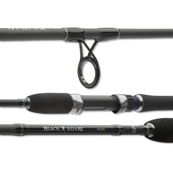 DAIWA Black Widow Carp, Carp fishing rod 3.6m / Parts: 2 / 3 lbs