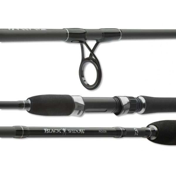 DAIWA Black Widow Carp, Carp fishing rod  3.9m / Parts: 2 / 3.5 lbs
