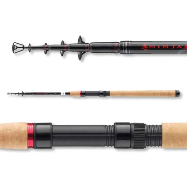 DAIWA NINJA X TELE, Tele-spinning - Allround fishing rod 2.4m / 15g - 45g