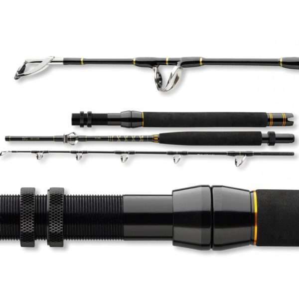 DAIWA BG Big Game Travel , 3 parts, Trolling travel fishing rod 30-50 lbs