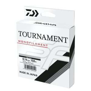 DAIWA Tournament SF, 3000m, grey, Monofilament Fishing Line 0.33mm / 9kg
