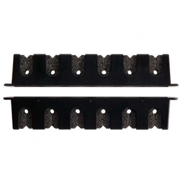 BERKLEY Horizontal 6 Rod Rack, Boat Fishing Rod Holder, black, 1318400