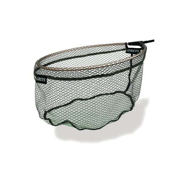 GREYS Rubber Spoon Dual Mesh , Carp Fishing Net 45cm