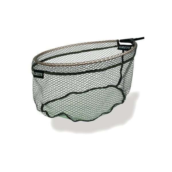 GREYS Rubber Spoon Dual Mesh , Carp Fishing Net 50cm