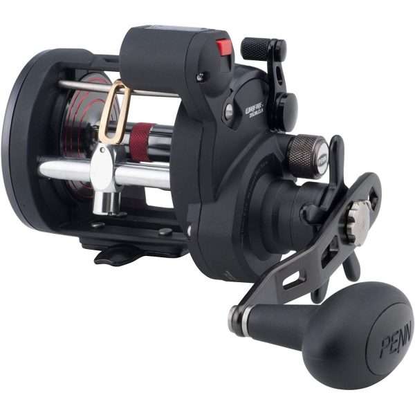 PENN Warfare Level Wind, Trolling Fishing Reel, Star Drag WAR30LWLCLH