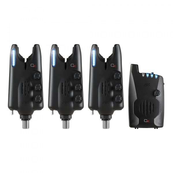JRC Radar CX Alarms Set, Bite Indicator Set Set: 3+1 Blue