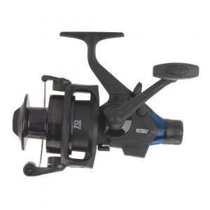 MITCHELL Avocet FS RTE Black Edition, 6500, left and right hand, Free Spool Reel, Front Drag, integrated Bite Indicator Bite indicator color: blue