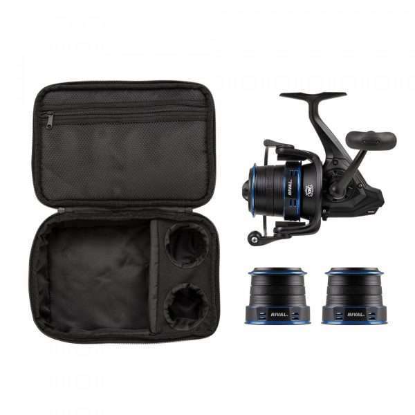 PENN Rival Longcast Surf Pack, 7000, left and right hand, Surf Cast Fishing Reel, Front Drag, including fishing reel bag, 1524487
