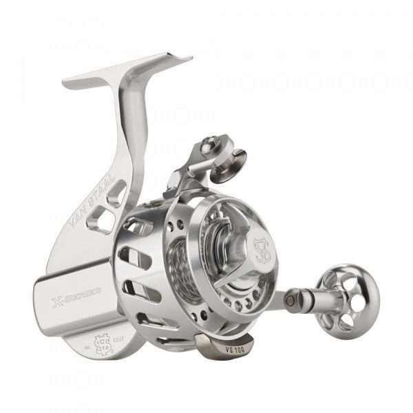 VAN STAAL X Series Bail-Less Spinning, right hand, Spinning Fishing Reel, Front Drag 100 / Silver