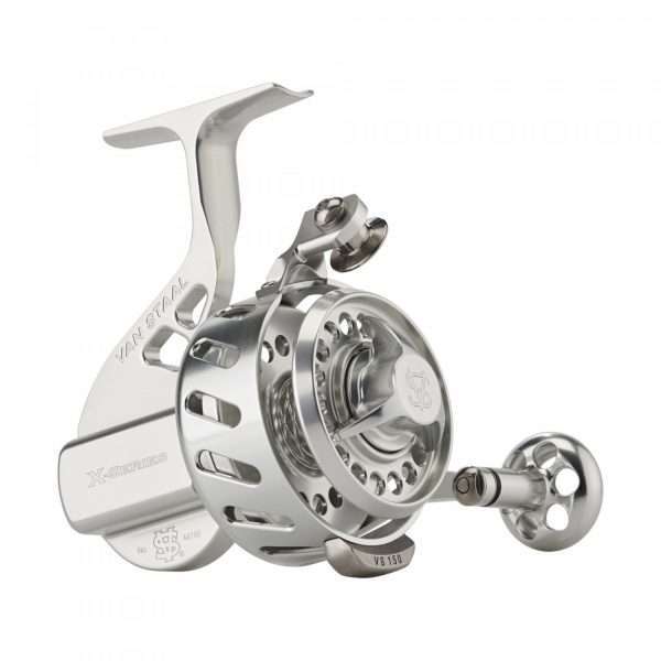 VAN STAAL X Series Bail-Less Spinning, right hand, Spinning Fishing Reel, Front Drag 150 / Silver