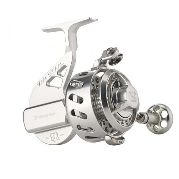 VAN STAAL X Series Bail-Less Spinning, right hand, Spinning Fishing Reel, Front Drag 200 / Silver