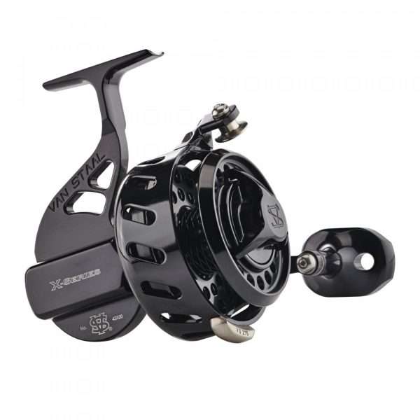 VAN STAAL X Series Bail-Less Spinning, right hand, Spinning Fishing Reel, Front Drag 275 / Black