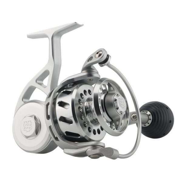 VAN STAAL VR Series Bailed Spinning, left and right hand, Spinning Fishing Reel, Front Drag 175 / Silver