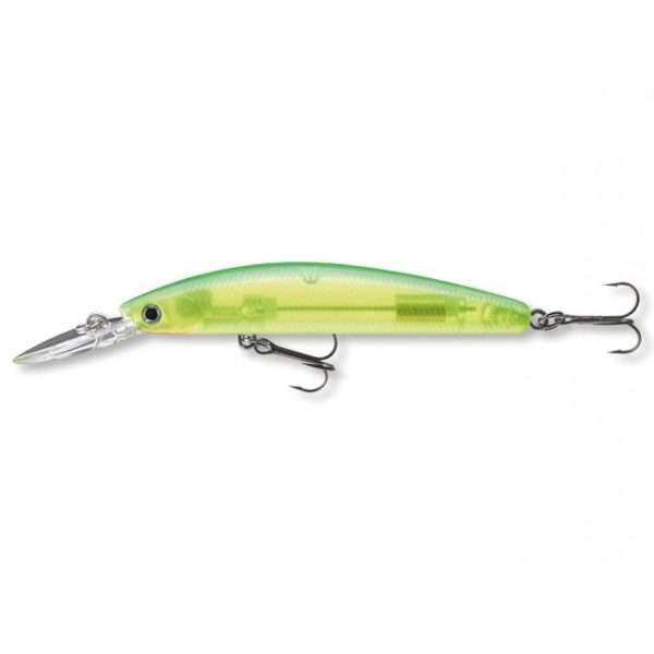 DAIWA Tournament Double Clutch, Fishing Plug 6cm / lime chart