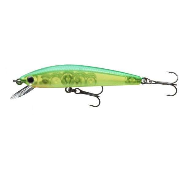 DAIWA TOURNAMENT BABY MINNOW 60SP, Miniwobbler, 6cm lime chart