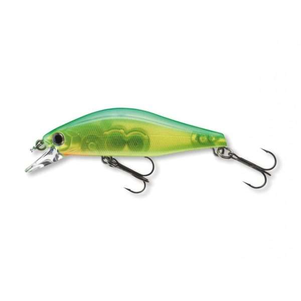 DAIWA Tournament Wise Minnow, Fishing Plug 5cm / lime chart