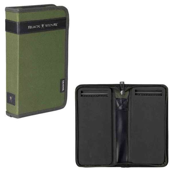 Daiwa Black Widow Rig Wallet, 29 x 37 x 4.8 cm, green