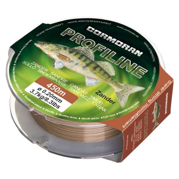 CORMORAN Profiline Pikeperch, 450m, Fishing Line 0.25mm