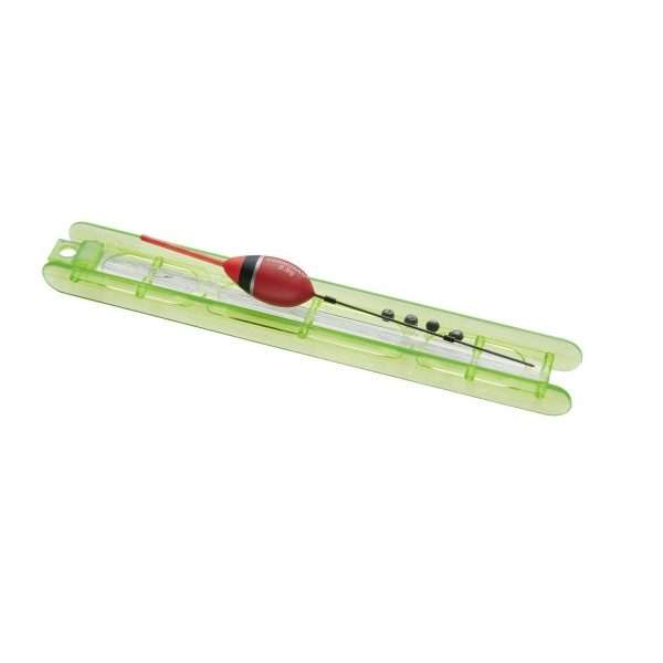 CORMORAN Ready Rig, Ready Tied Pole Rig Float for Angling red - black / Weight capacity: 2.0g