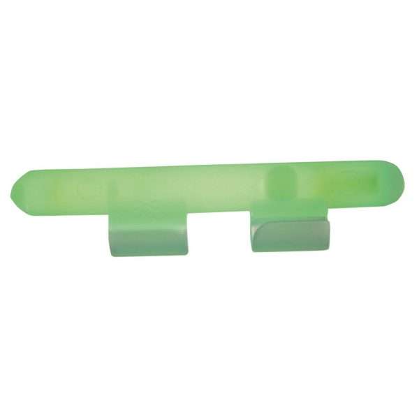 Cormoran Lightstick Clip-On Glow Stick, yellow, 2 pcs, with mounting clips