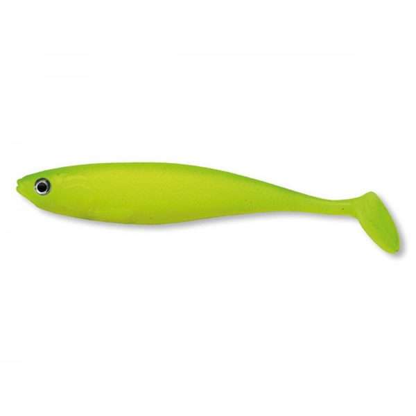 CORMORAN Action Fin Shad, Softshad 10cm / UV lime