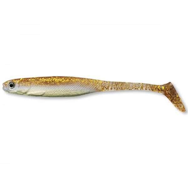 CORMORAN Crazy Fin Shad, Softshad 10cm / golden seed