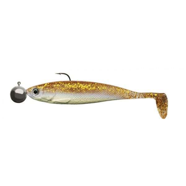 CORMORAN Action Fin Shad RTF, Soft Plastic Lure 13cm / golden seed