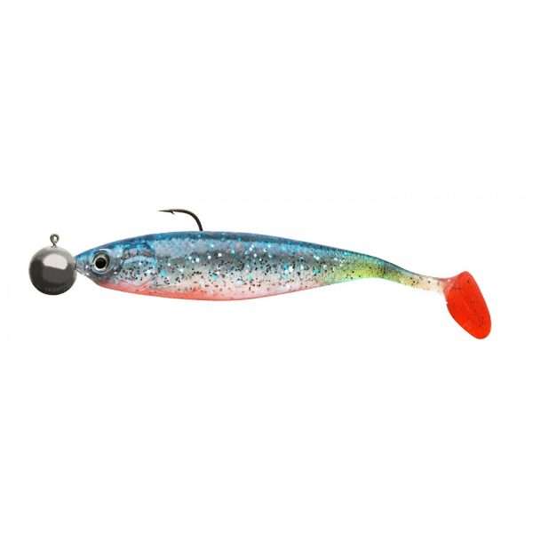 CORMORAN Action Fin Shad RTF, Soft Plastic Lure 10cm / yamame ghost