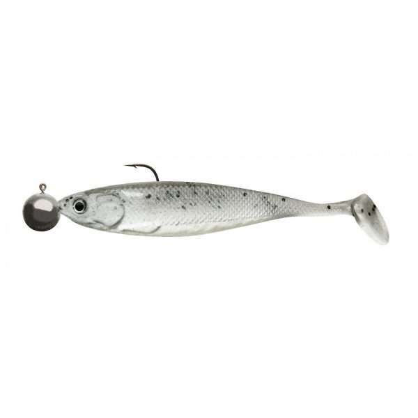 CORMORAN Action Fin Shad RTF, Soft Plastic Lure 13cm / pearl white