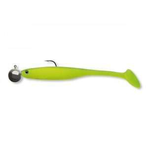 CORMORAN Crazy Fin Shad RTF, Softshad 10cm / UV lime