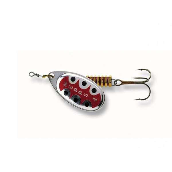 Spinner - Mepps Aglia TW silver-red Sz.2 - 4,50g