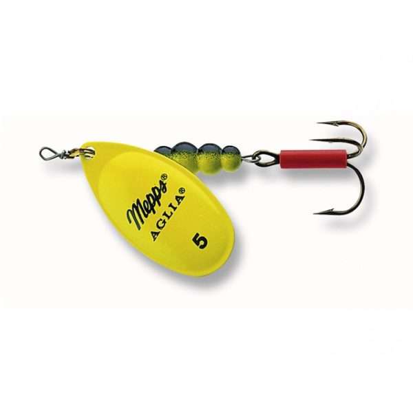 Spinner - Mepps Aglia Fluo chartreuse Sz.4 - 10,00g
