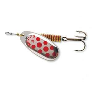 Spinner – Mepps Comet Decorée silver-red Sz.3 – 6,50g