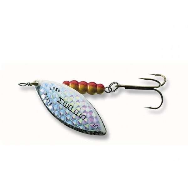 Spinner - Mepps Aglia Longue Rainbow silver Sz.3 - 11,50g
