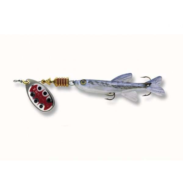Spinner - Mepps Aglia TW with fish silver Sz.2 - 6,50g