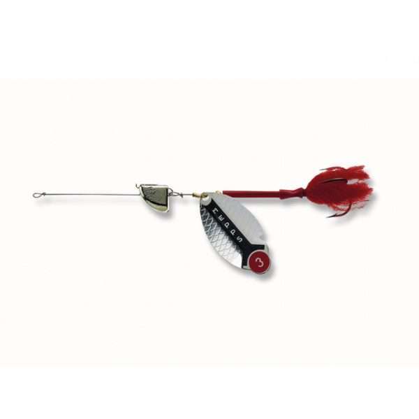 Spinner - Mepps Lusox with pompom silver 1 (11,50g / 0,41oz)