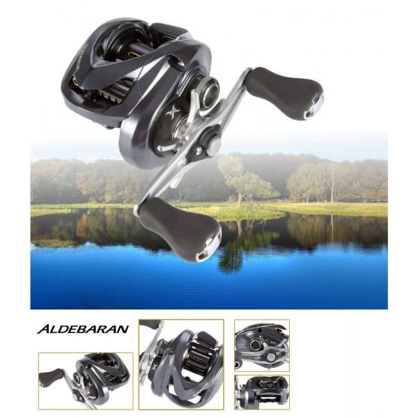 Shimano Aldebaran BFS XG, Baitcast reel, Double handle, Lefthand