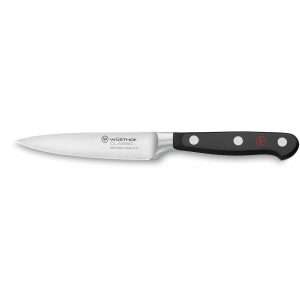 WÜSTHOF Classic, black, Vegetable knife 10cm