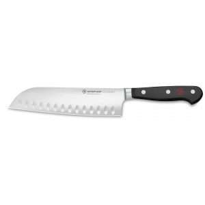 WÜSTHOF Classic, Blade length: 17cm, black, Santoku, 1030131317