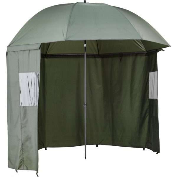 CORMORAN Umbrella Tent, Fishing Umbrella, green, 68-35250