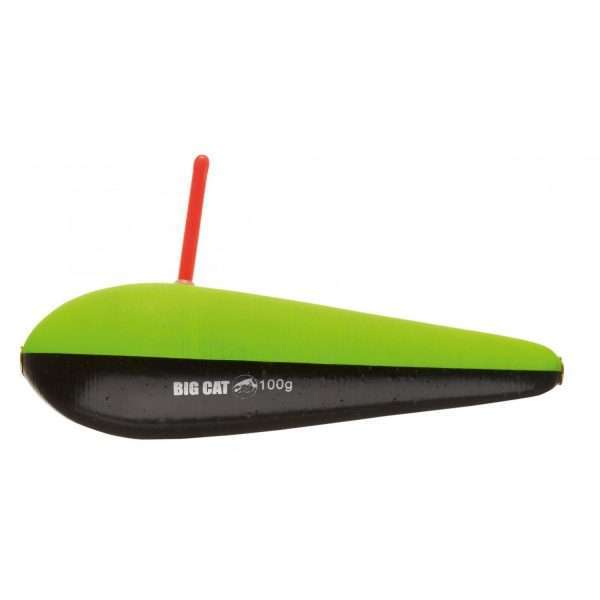 Cormoran Big Cat Takler Float, Outrigger float for catfish rigs, 200g, with glow stick adapter